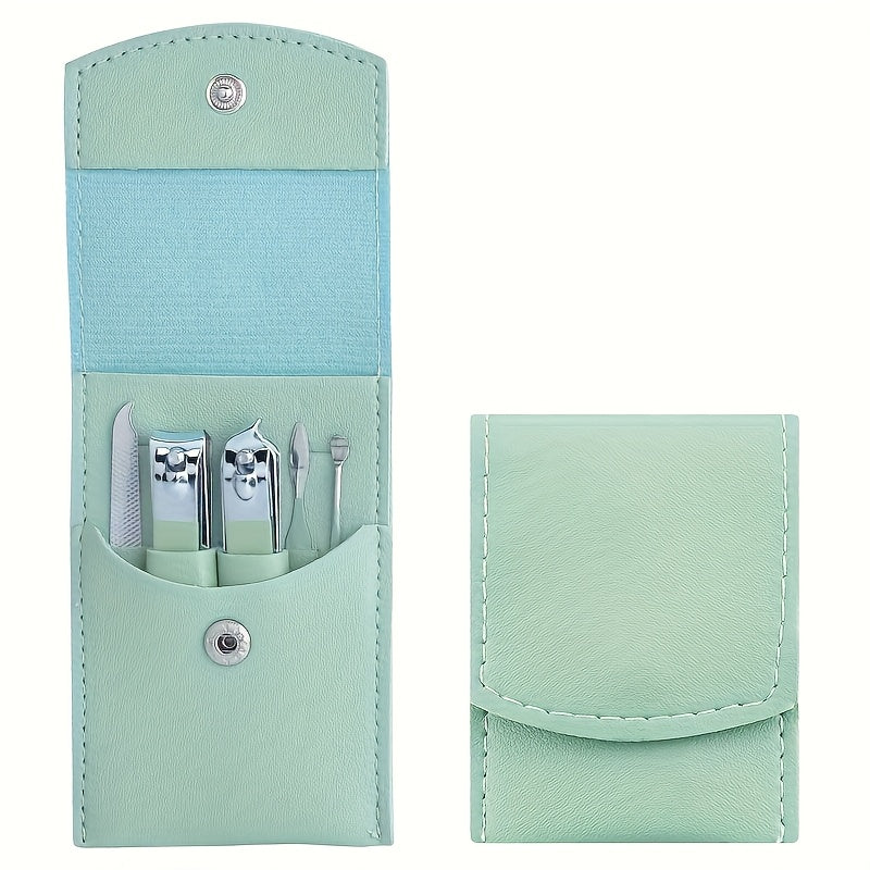 Nail Clipper Set with Foot Care Tools and Ear Cleaner Stainless Steel