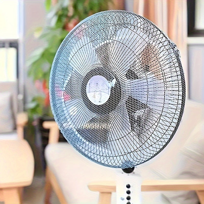 Mesh Fan Guard - Dust Filter with Finger Protector, Washable, Home Office