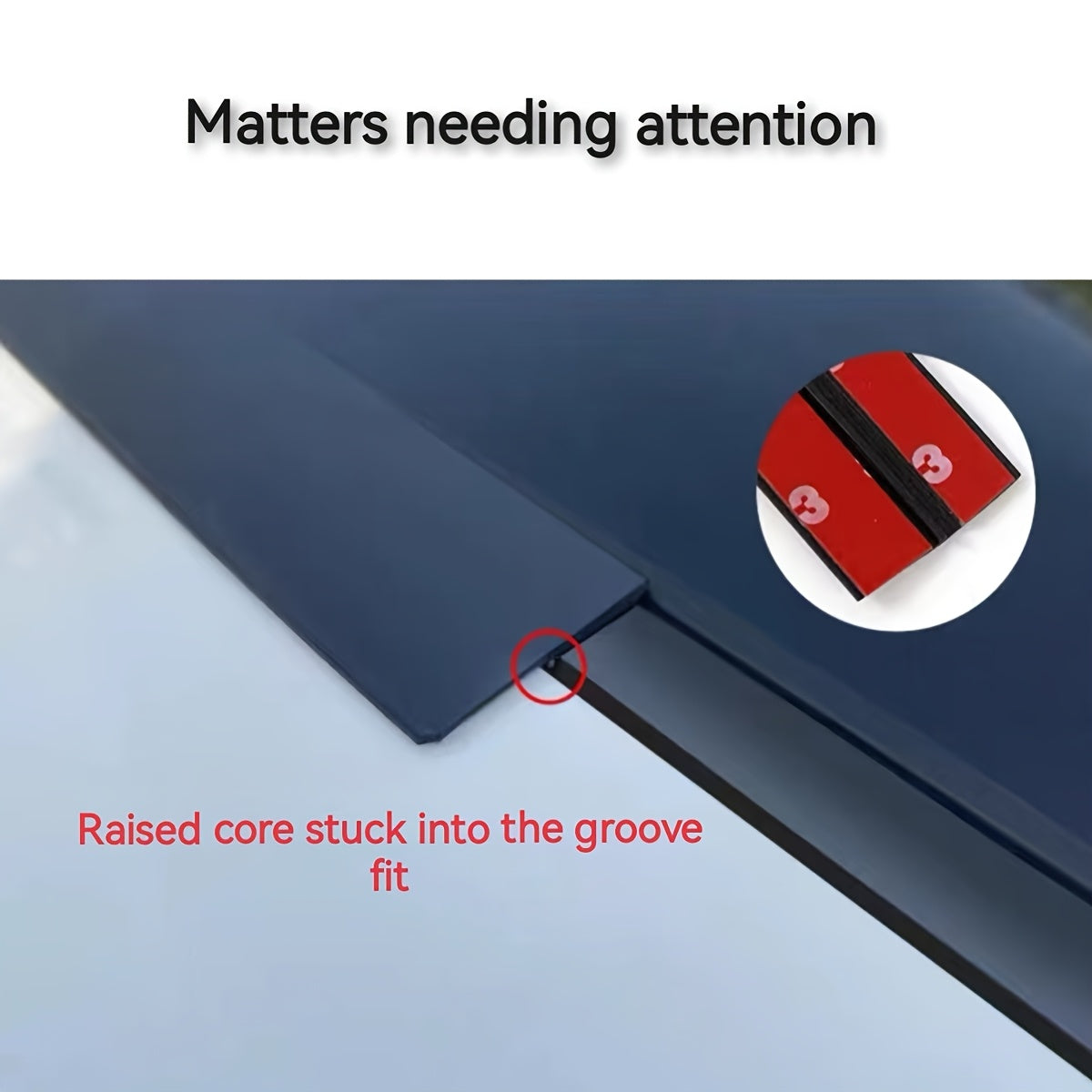 Universal Rubber T-Type Car Sunroof and Windshield Seal Strip Waterproof Dustproof Noise Reduction