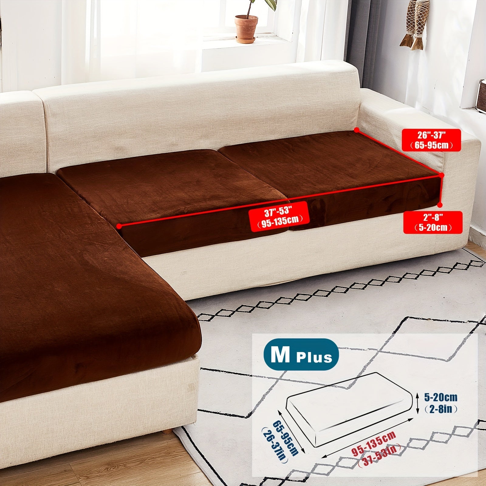 Велюровый чехол для дивана/подушки для домашних животных, пылезащитный и мягкий чехол для дивана для домашнего декора.