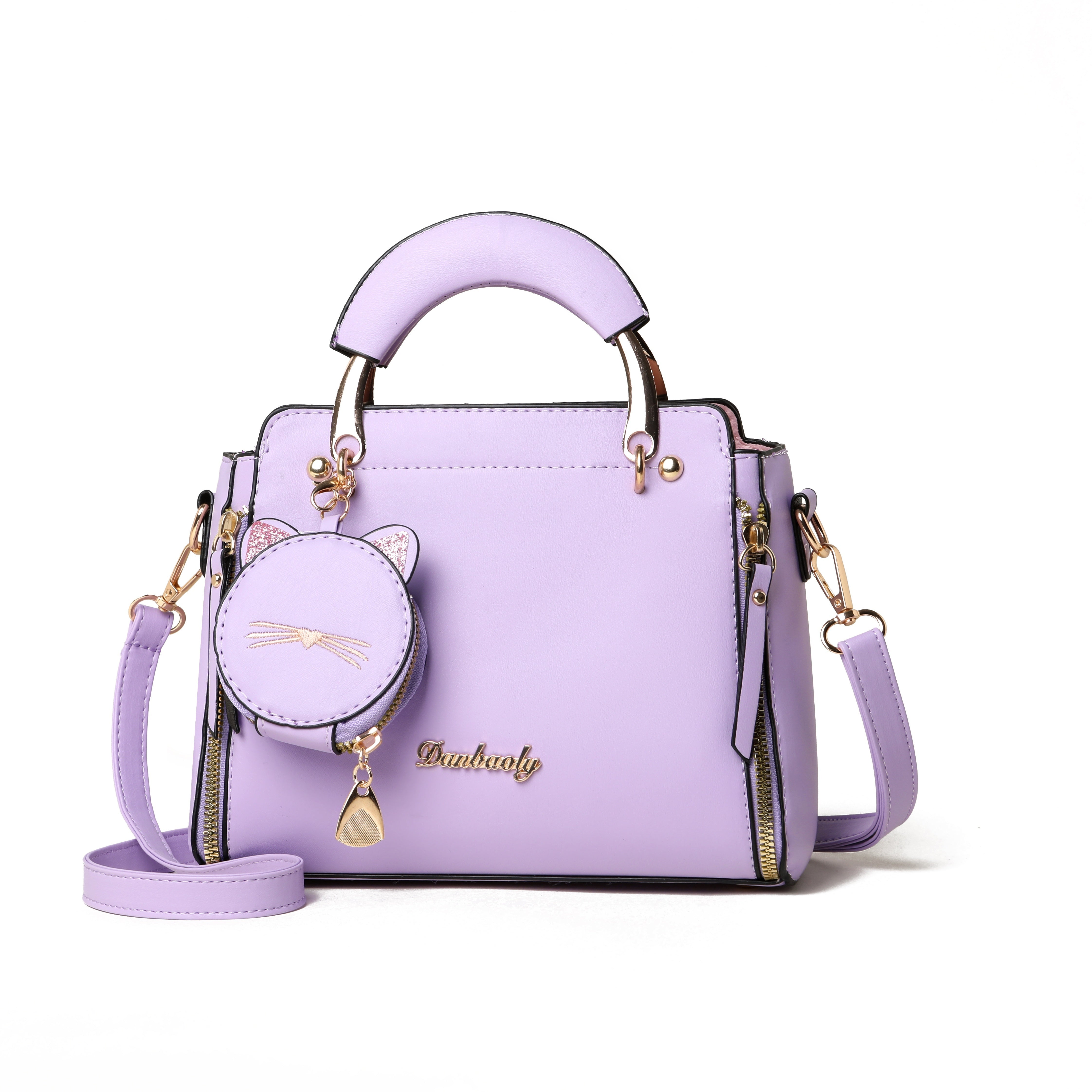 Usmonli ayollar uchun xushbichim xat yozish sumkasi, sozlanadigan tasma va katta sig'imga ega, mustahkam rangda, naqshsiz.