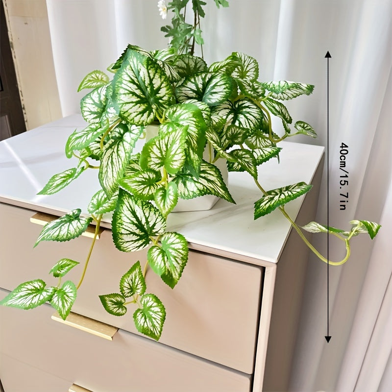 Uy va bog' uchun sun'iy o'simlik, ichki va tashqi bezak, 24 dyuym, yashil