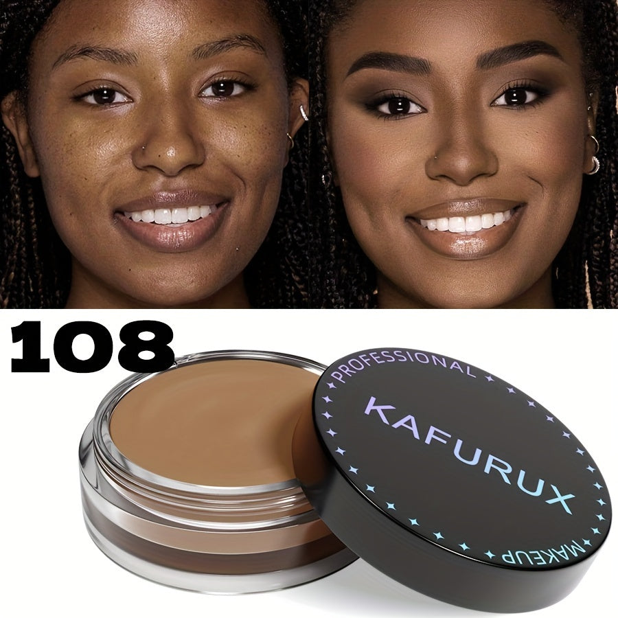 Base líquida para mujer, corrector, a prueba de agua, resistente al sudor, cobertura duradera