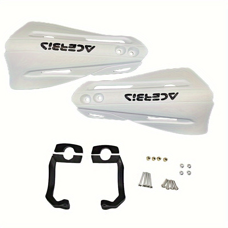 Motorcycle Handguards Carbon Fiber Look Windproof Easy Install for Dirt Bikes