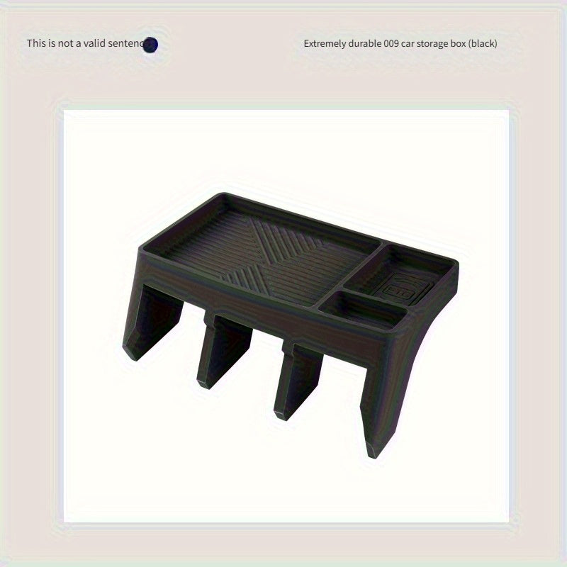 Silicone Car Console Organizer for Behind Infotainment Screen Odorless Scratch-Resistant