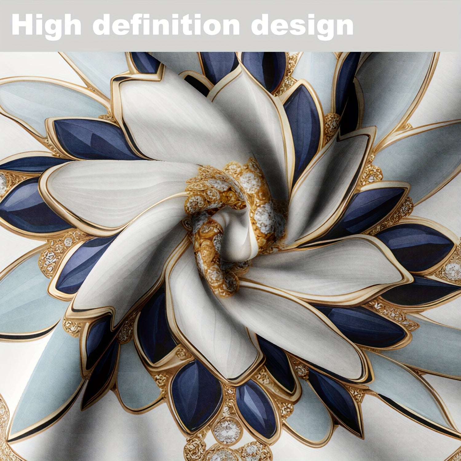 Waterproof Polyester Tablecloth with Diamond Pattern 160cm Diameter for Patio Dining and Outdoor Use