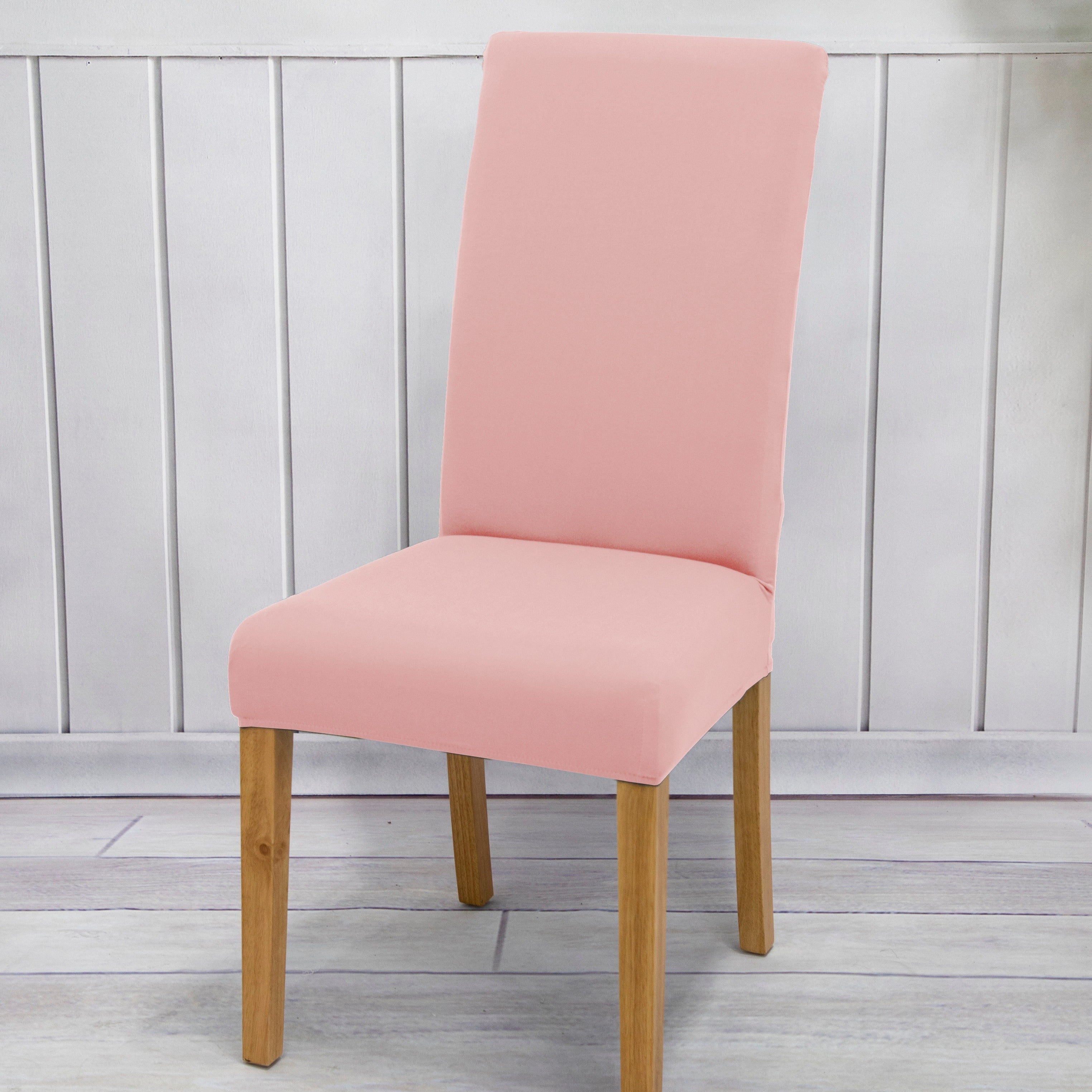 Молочный шелковый чехол для стула для столовой, отеля, церемонии, эластичный, защищает мебель