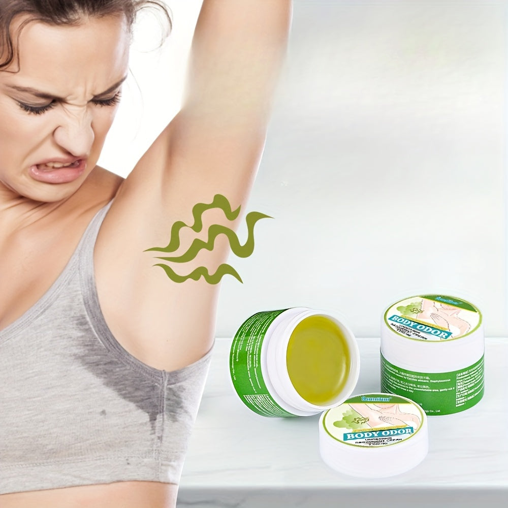 Unisex Daily Deodorant Cream for Sweat and Odor Control for Armpits and Body