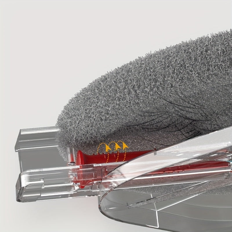 Qoʻldan ozod mop va kova toʻplami, 2/4/6 ta mato bilan hoʻl va quruq tozalash uchun