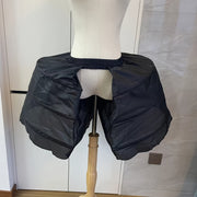 Enagua ovalada para mujer, vestido romántico medieval, poliéster para eventos sociales