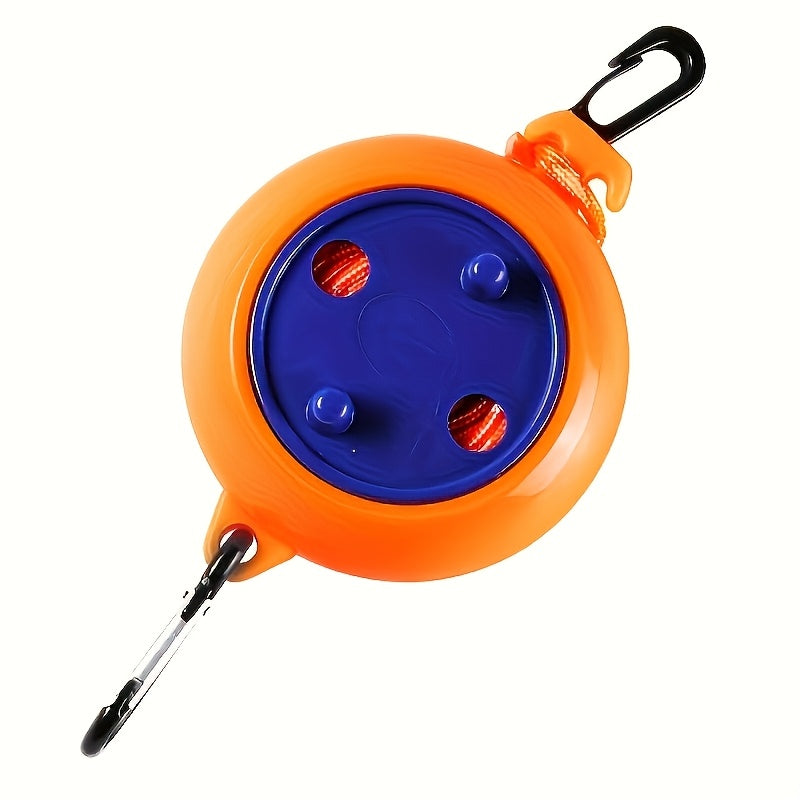 cuerda de ropa retráctil para acampar con 20 pinzas para viajes al aire libre y camping