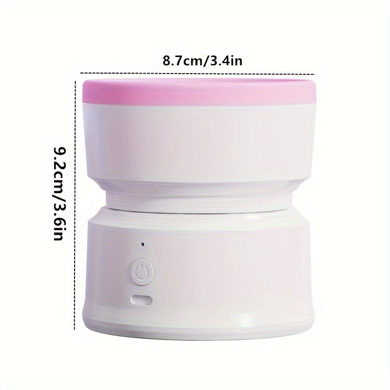 Electric Makeup Brush Cleaner with Silicone Brush Sanitizer for Beauty and Makeup Tools