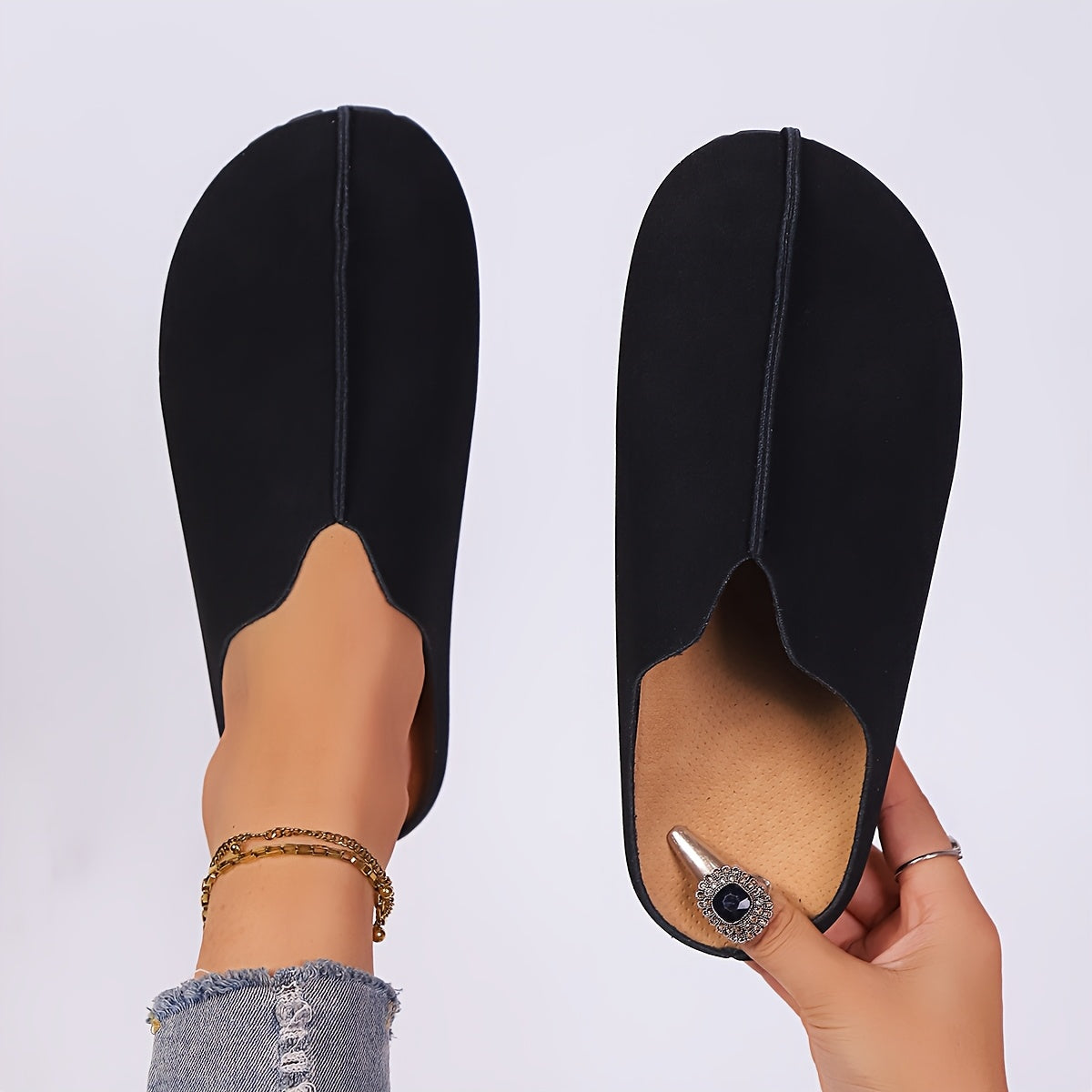 Women's Fashion Platform Boots Mules Clogs with Stylish Design