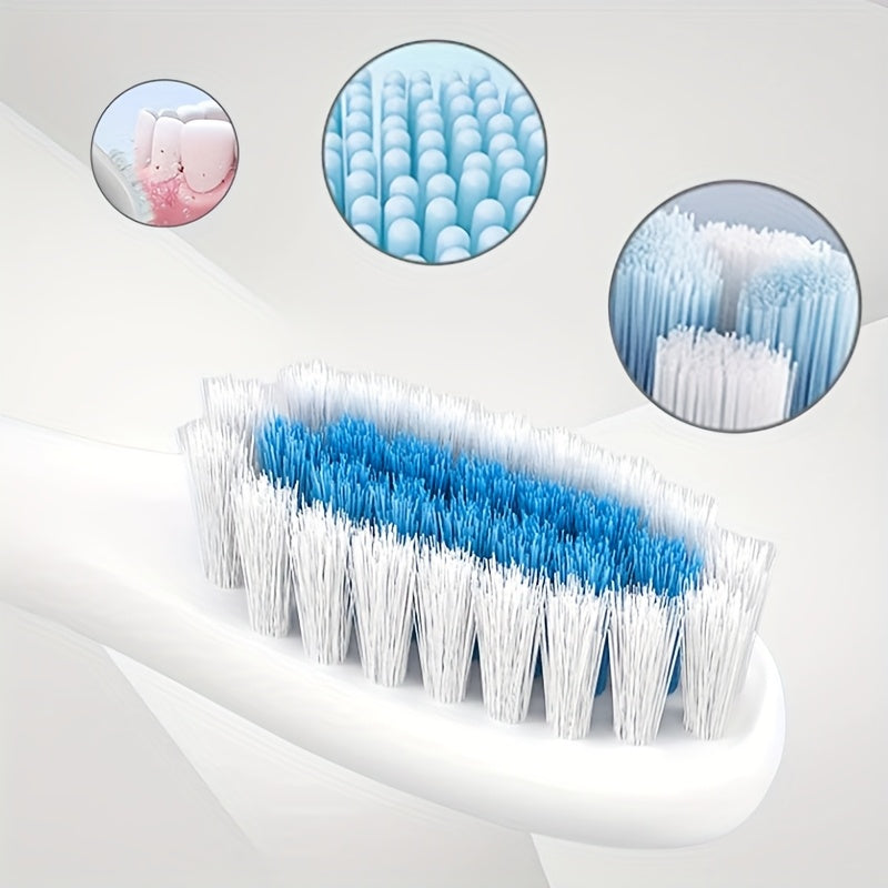 Electric Toothbrush Replacement Brush Heads for Adults, 3-9 Colors