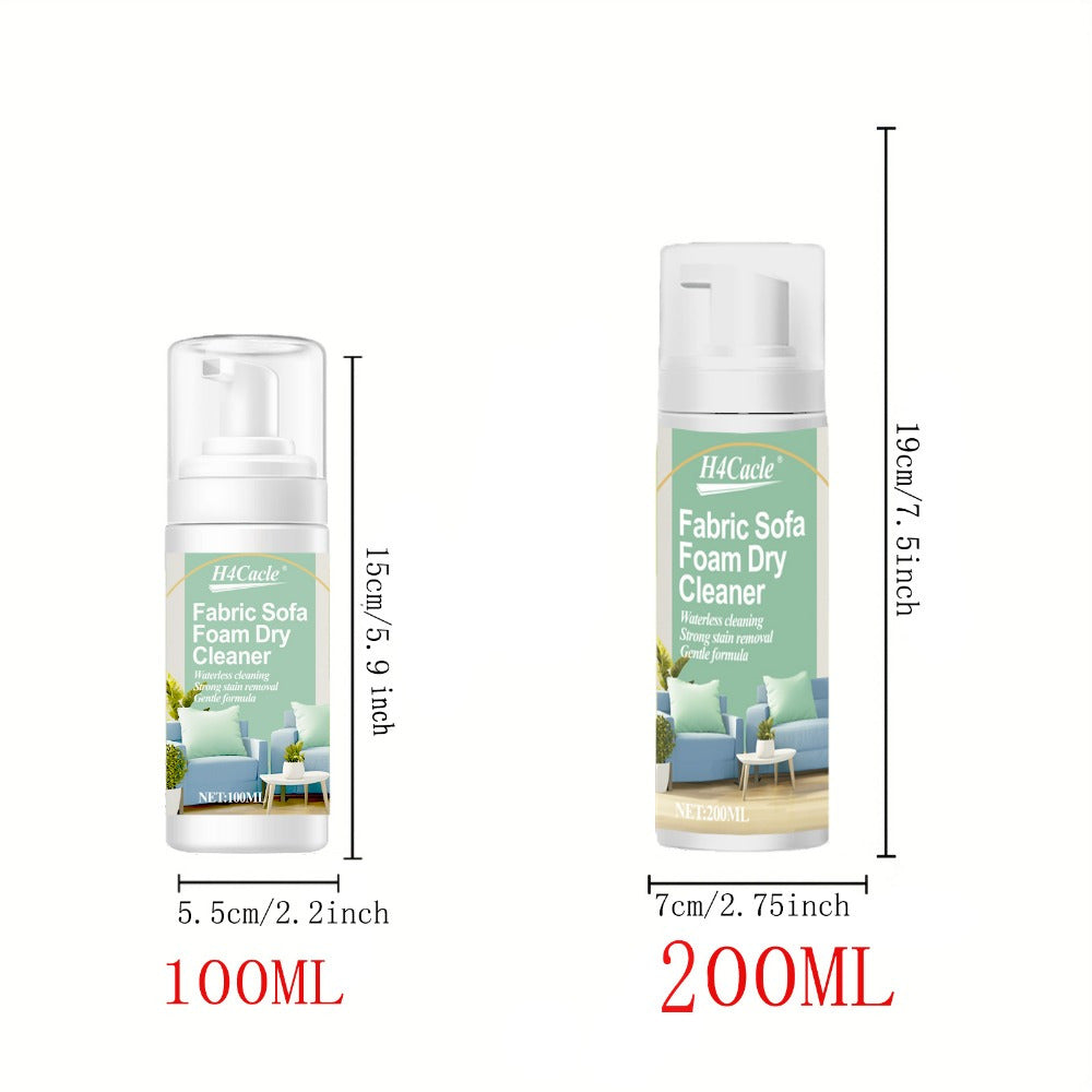 H4Cacle Matras Divan Qoplamasi - Kiyimlar, Gilamlar, Pardalar uchun Barcha Bitta Dog'larni O'chiruvchi - Suv Talab Qilmaydi, Chuqur Tozalash Yechimi, Matolar uchun Yumshoq, Divanlar uchun Samarali Dog'larni O'chiruvchi