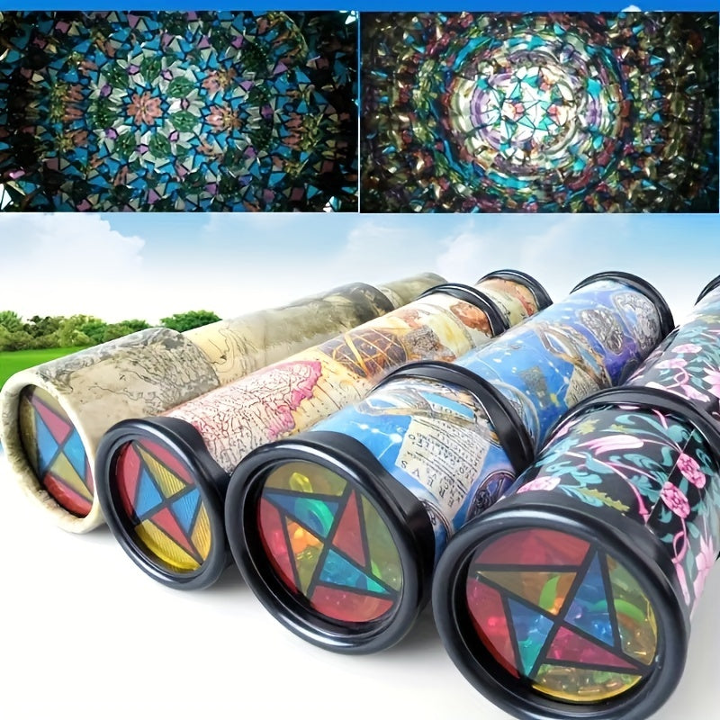 Kaleidoscope Toy with Mixed Color Plastic and Surprise Patterns for All Ages