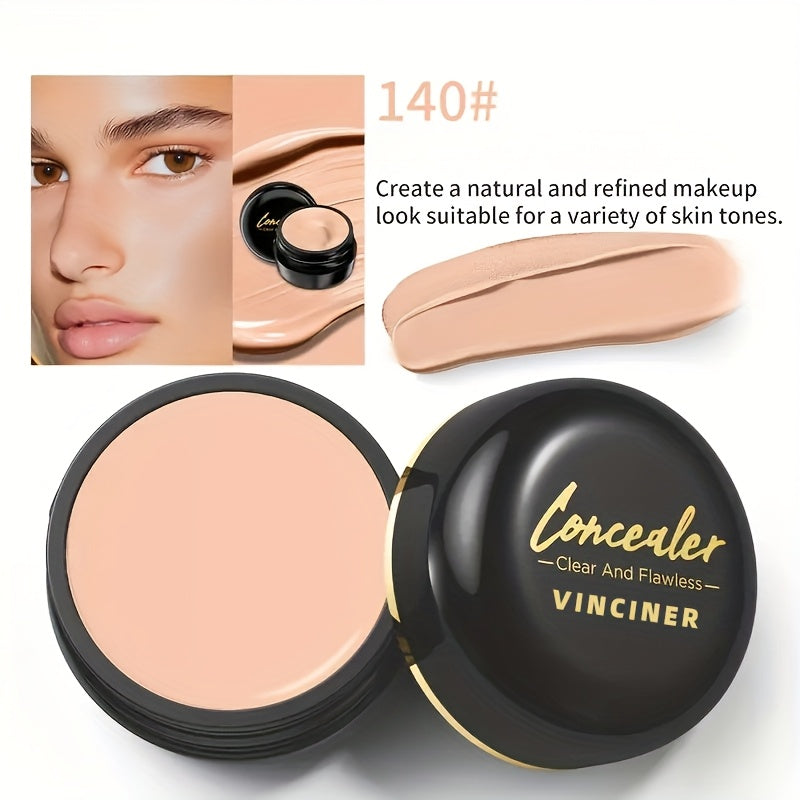 Women Waterproof Full Coverage Concealer Cream for Dark Spots and Scars