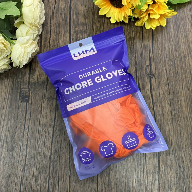 20/40/60 dona nitril qo‘lqoplar paketi 8mm suv o'tkazmaydigan, sirg‘almas, chidamli uy-ro‘zg‘or
