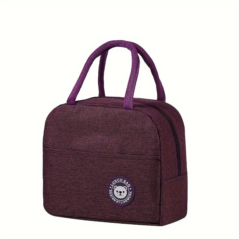 Insulated Waterproof Food Storage Bag with Adjustable Size for Travel and Picnic