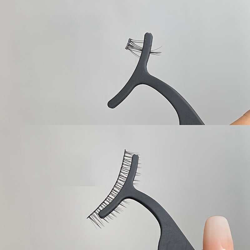 Rizador de pestañas y pinzas para cejas de acero inoxidable para mujer - pulgadas de largo