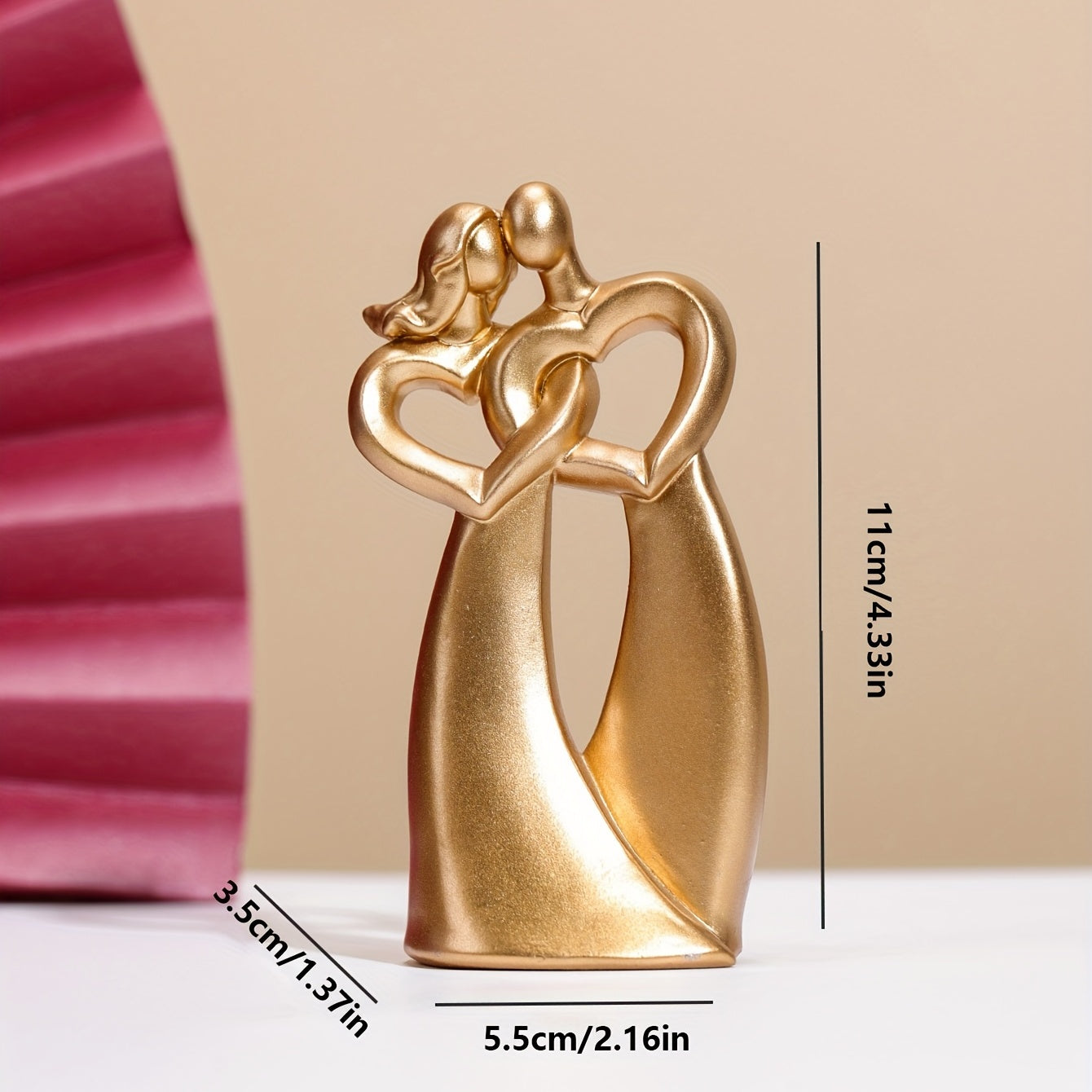 Romantic Couple Sculptures for Home Decor and Special Occasions