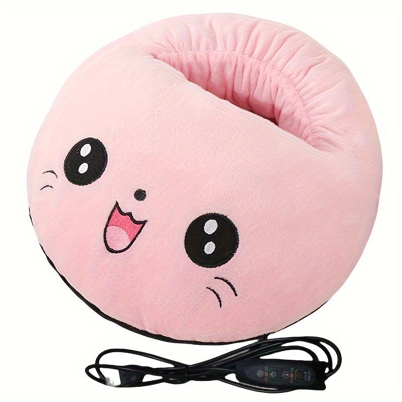 USB Foot Warmer Heater for Shoes Office Electric Shoe Warmer with Timer