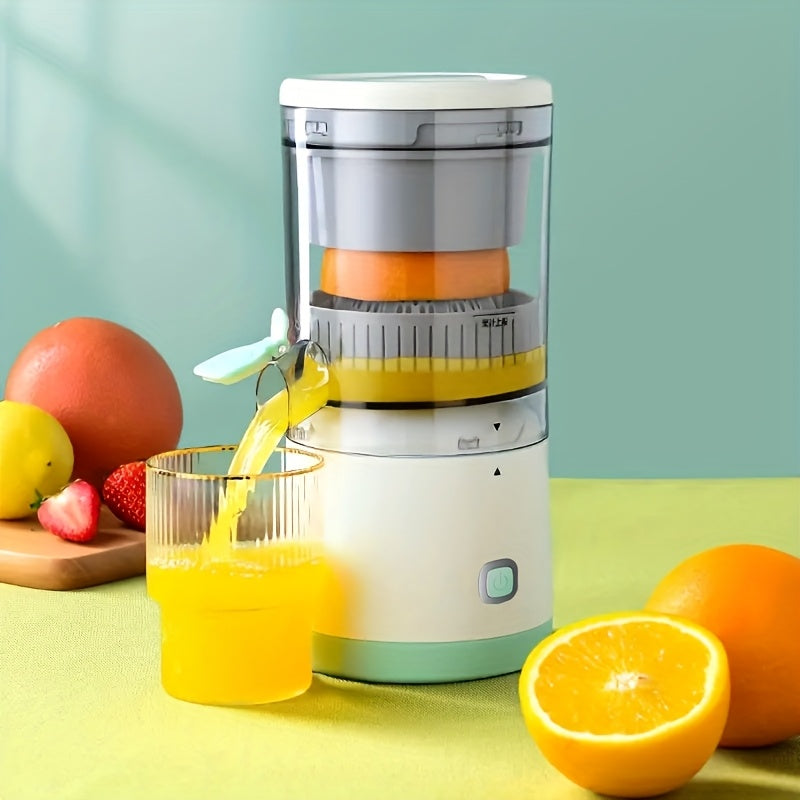 Extractor de naranja compacto recargable por USB, ahorra espacio en la cocina