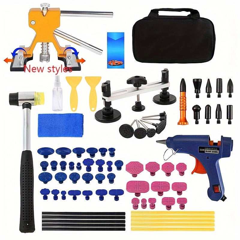 Car Dent Removal Kit with Suction Cup Paintless Dent Repair Tools
