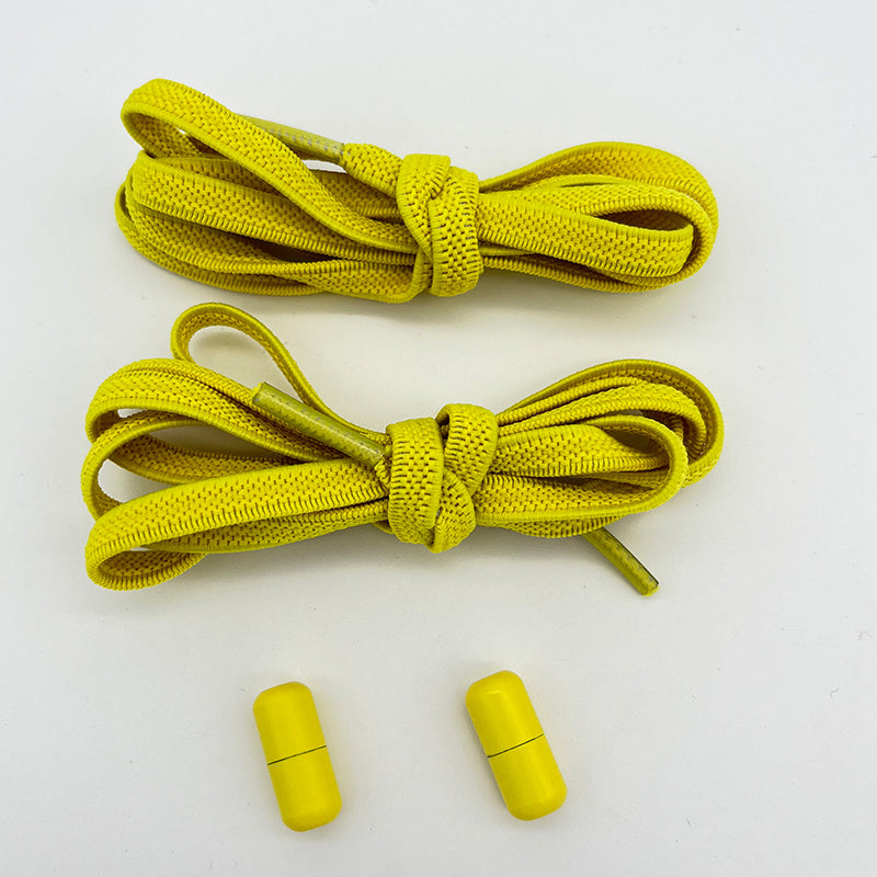 Elastic No-Tie Shoelaces for Sneakers Lightweight Mesh Lace-Up Shoes in Multiple Colors