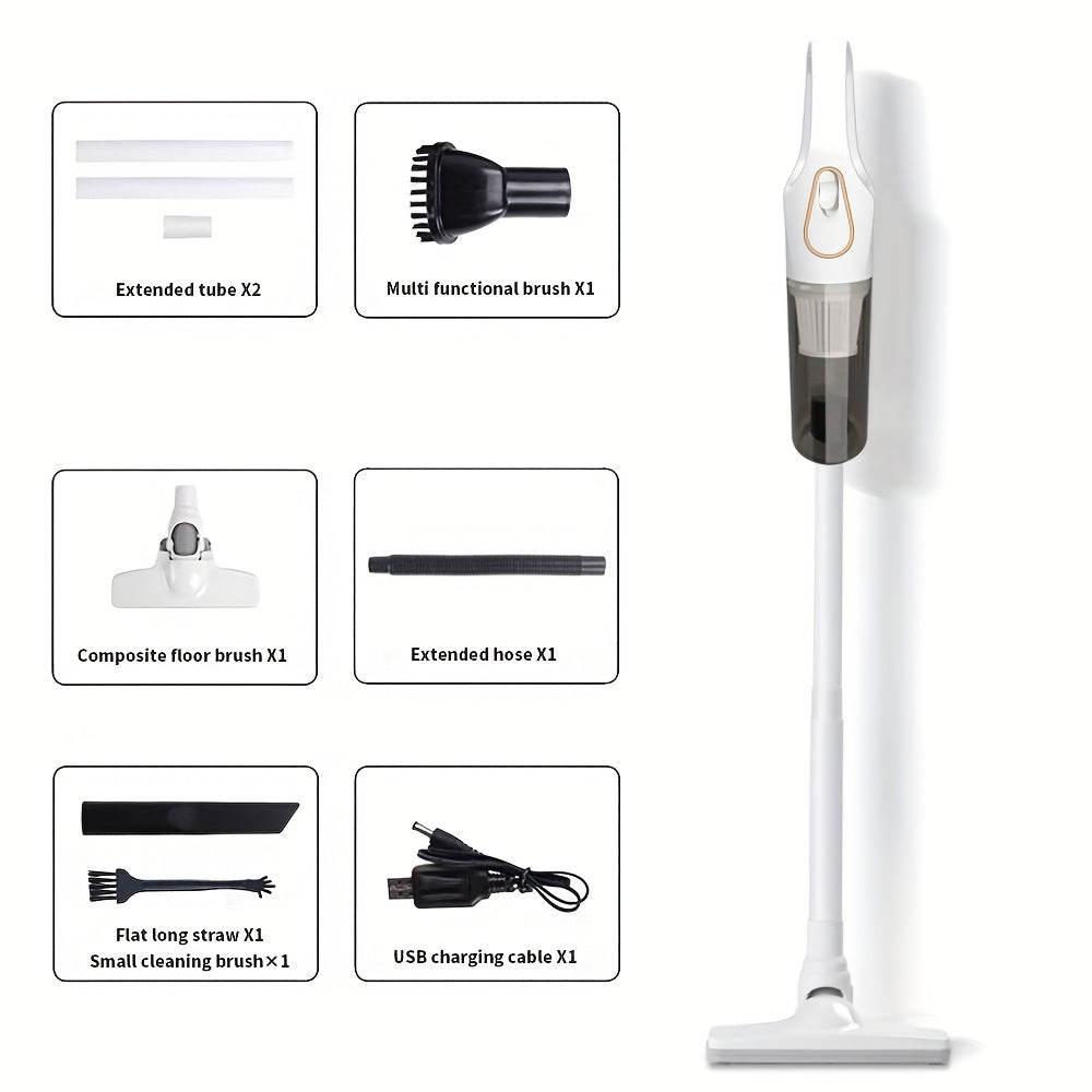 Wireless Handheld Vacuum Cleaner with Long Battery Life and Multi-Surface Filtration