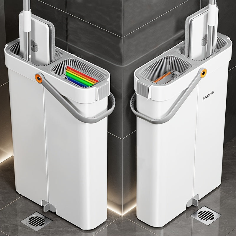 Elektr energiyasi talab qilinmaydi - EasyWring mikroto'qima mopu va chelak to'plami 6 ta yuviladigan pad bilan birga keladi, qo'l bilan yuvish uchun qulay. Uy va tijorat foydalanishi uchun mustahkam, yotoqxona, hammom va oshxonalarni tozalash uchun ideal.