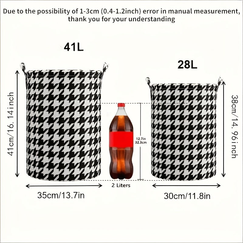 Qo'llari bilan tekislangan kir yuvish savati, kiyimlar, o'yinchoqlar, atıştırmalıklar uchun yig'iladigan, buklanuvchi