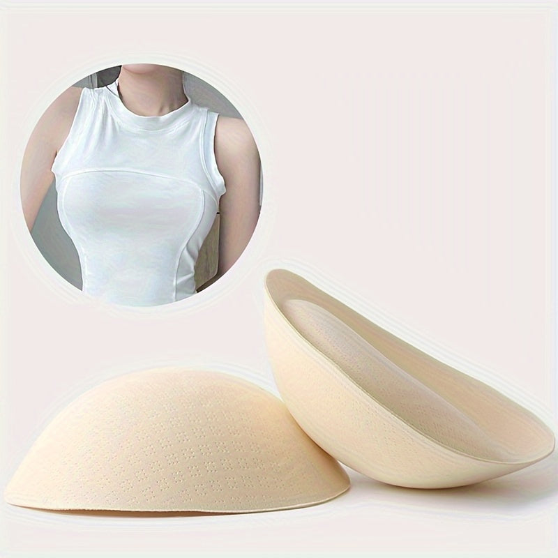 Women's Cotton Bra Padding for Small or Flat Chested A Cup Support Thickened Pads