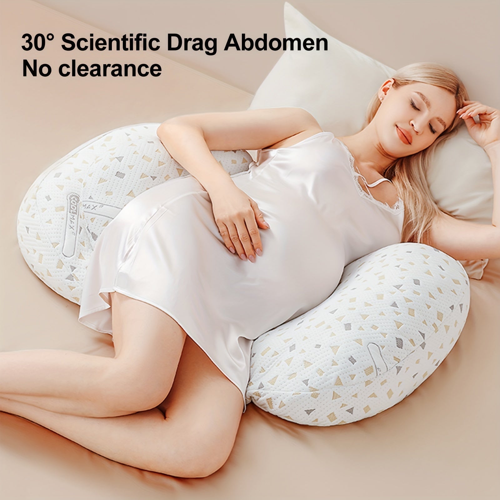 Yumshoq va sozlanadigan homiladorlik yostiqchasi - qulaylik va tug‘ruqdan keyingi tiklanish uchun ergonomik to‘liq tanali qo‘llab-quvvatlashni taqdim etadi, oson yuviladi, homilador ayollar uchun ideal sovg‘a.