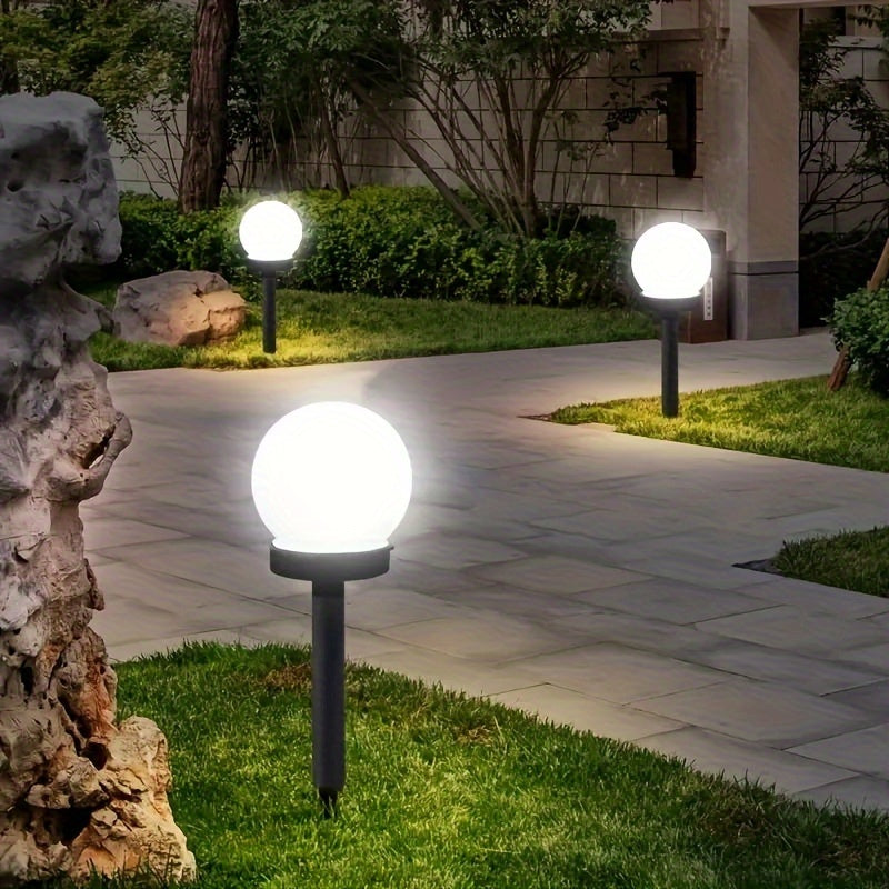 Solar-Powered LED Garden Lights for Pathways Yards Decks and Lawns