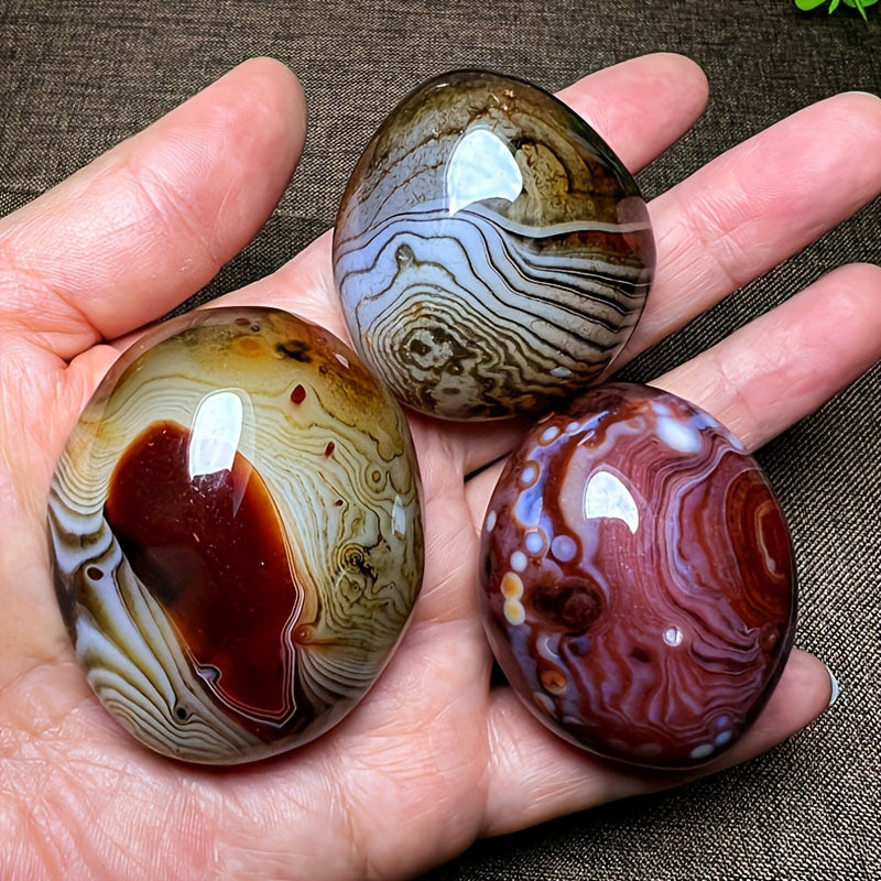 Uy dekoratsiyasi va sovg‘a uchun tabiiy agat toshidan bezak