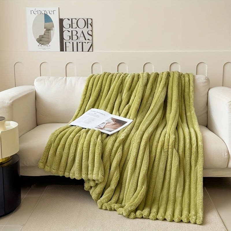 Uy yoki ofis uchun qulay flanel yostiqchasi, barcha mavsumlar uchun, dog'ga chidamli