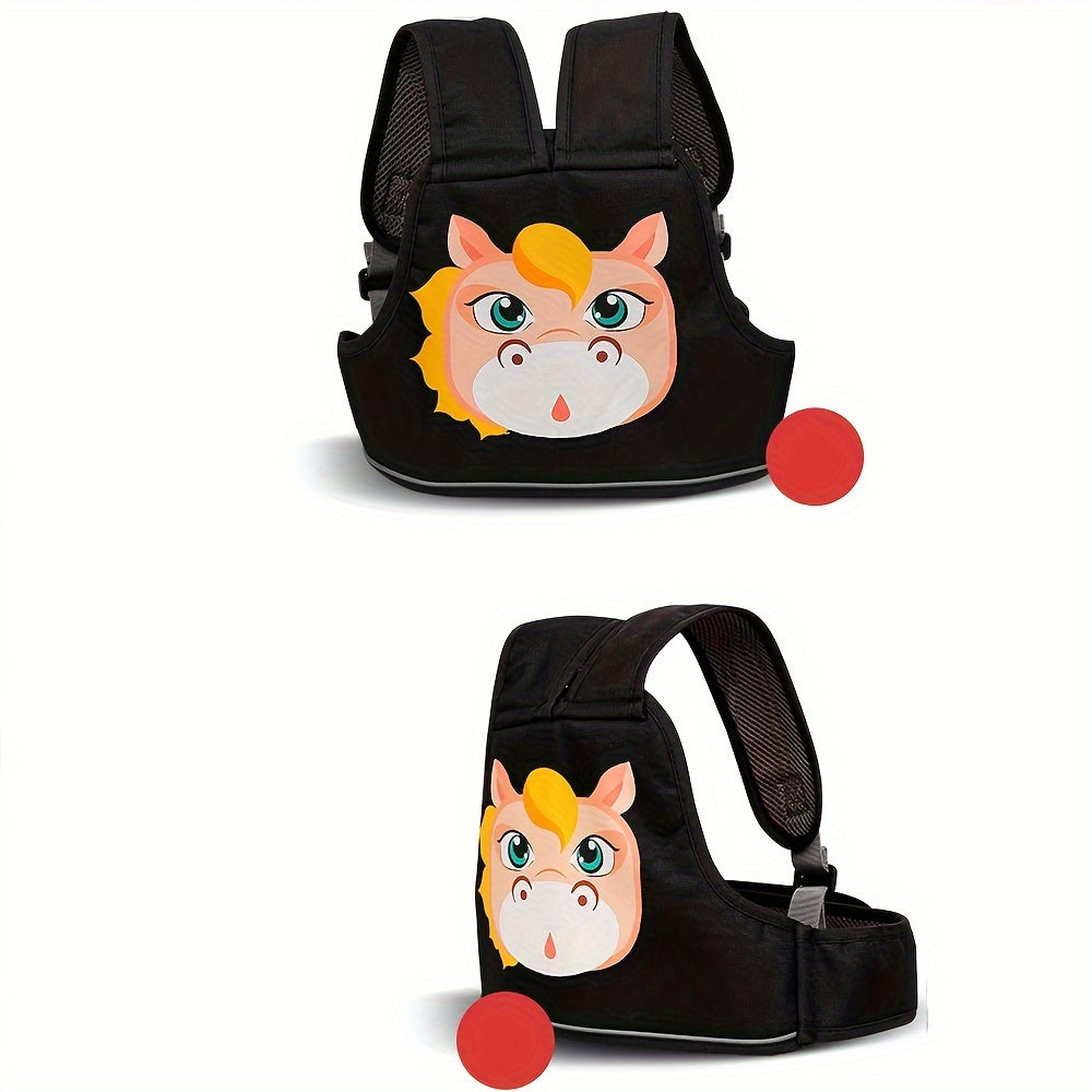 Bolalar uchun moslashuvchan multfilm mototsikl belbog'i, orqa o'rindiqda xavfsizlikni ta'minlash uchun nafas oladigan mato bilan. Ushbu mototsikllar uchun maxsus ishlab chiqilgan to'qnashuv belbog'i bilan bolalarni xavfsiz saqlang.