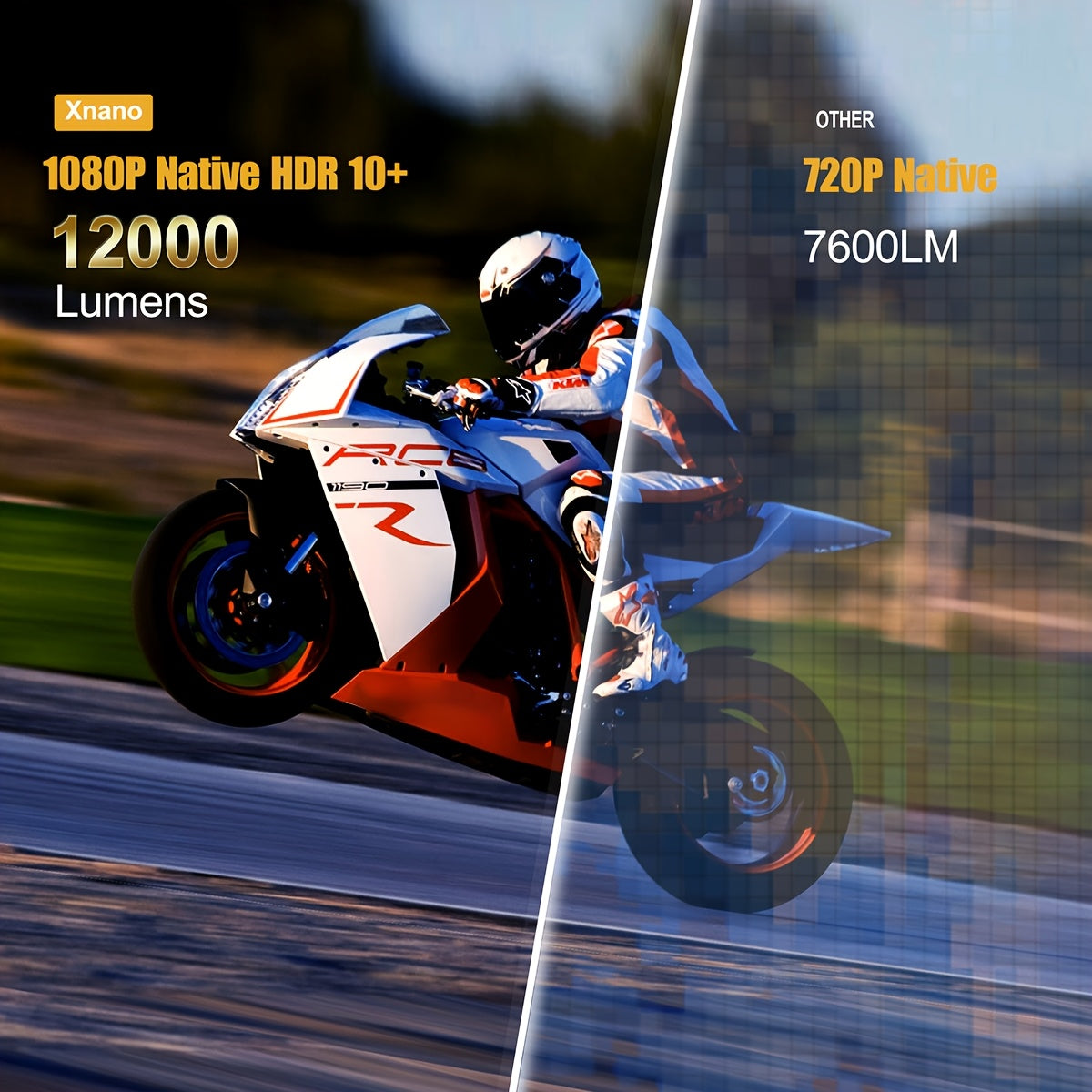 Ultra HD Home Theater Projector 4K WiFi Auto Focus Wireless Brightness