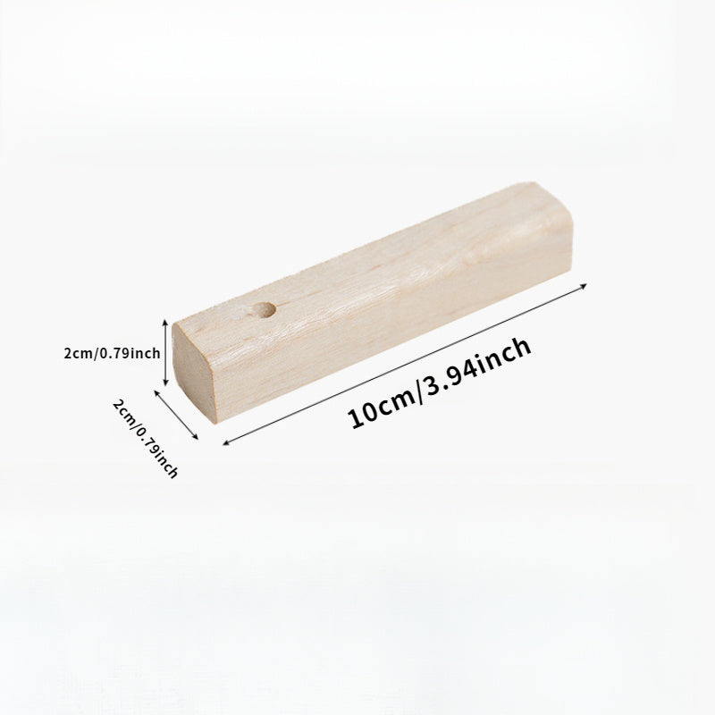 Varitas de incienso herbal de madera de alcanfor para armarios, prevención de moho, eliminación de olores