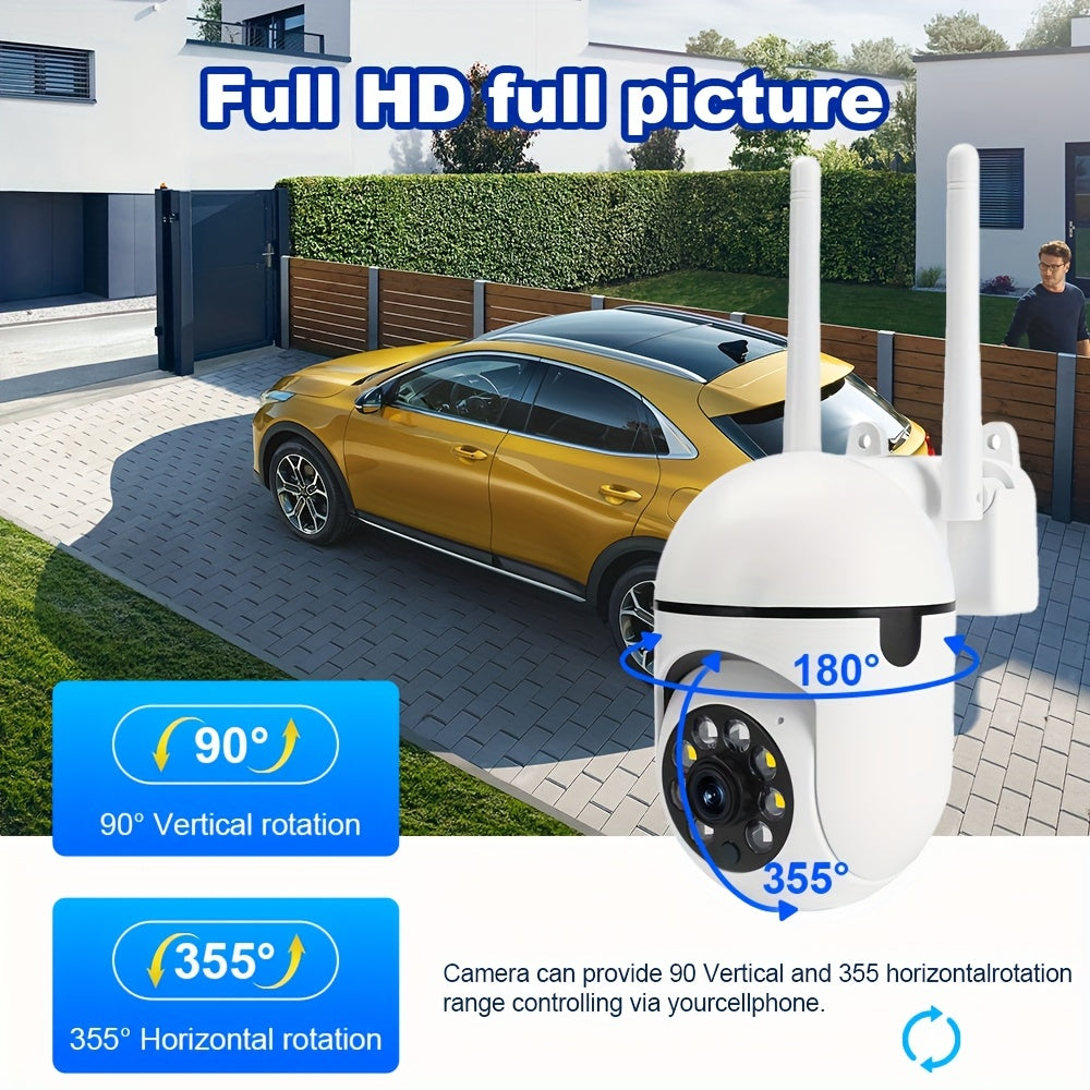 2 yoki 4 ta simsiz 1080P HD aqlli xavfsizlik kameralaridan birini tanlang, Pan/Tilt/Zoom, Rangli Tungi Ko‘rish, 2-kanalli Audio va Harakatni Kuzatish xususiyatlari bilan. Yoshlarni kuzatish uchun ideal.