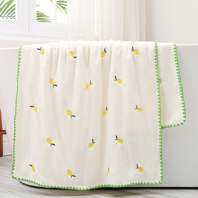 Набор полотенец Peach Lemon, впитывающий влагу, для волос, склонных к выпадению, водопоглощающий