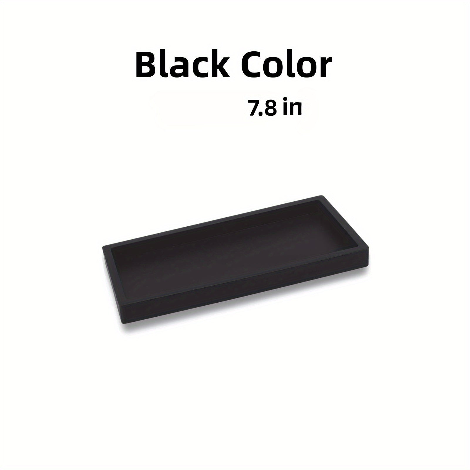 Набор из 2 ударопрочных силиконовых подносов для кухни и ванной