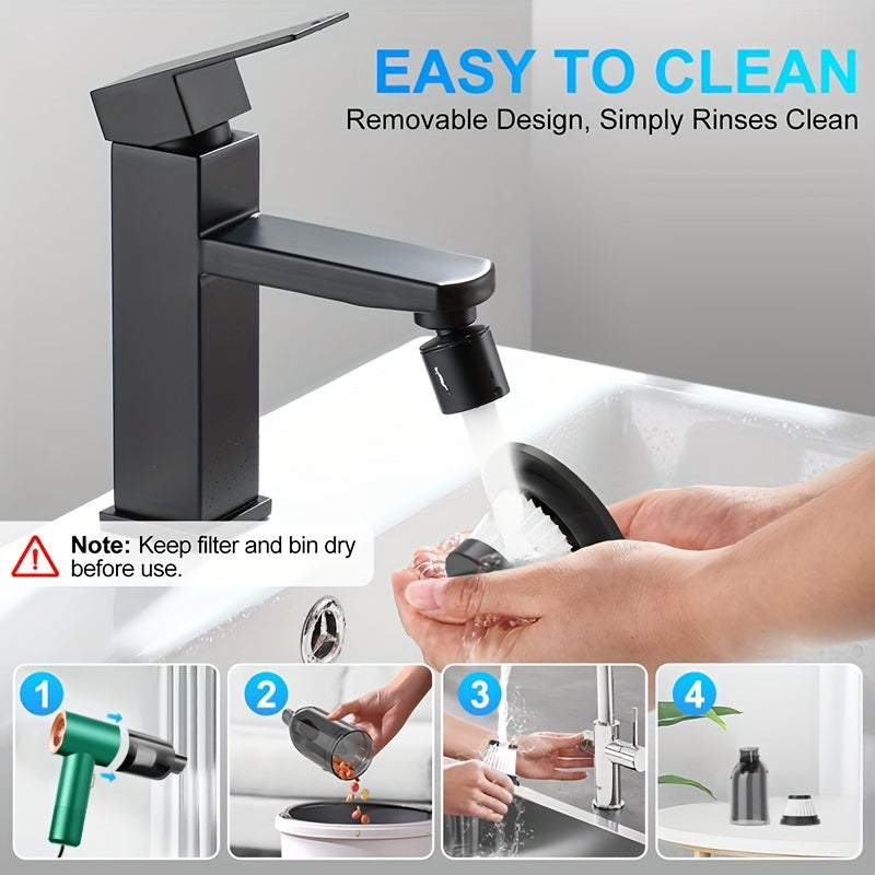 Aspiradora de coche 3 en 1 con función de soplado, 12V, succión potente