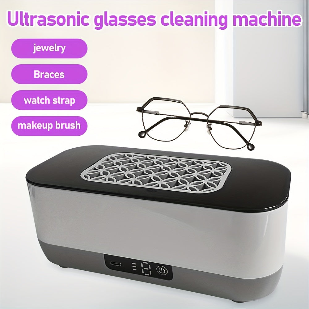 Портативное средство для чистки украшений и очков с вибрацией и USB-подзарядкой