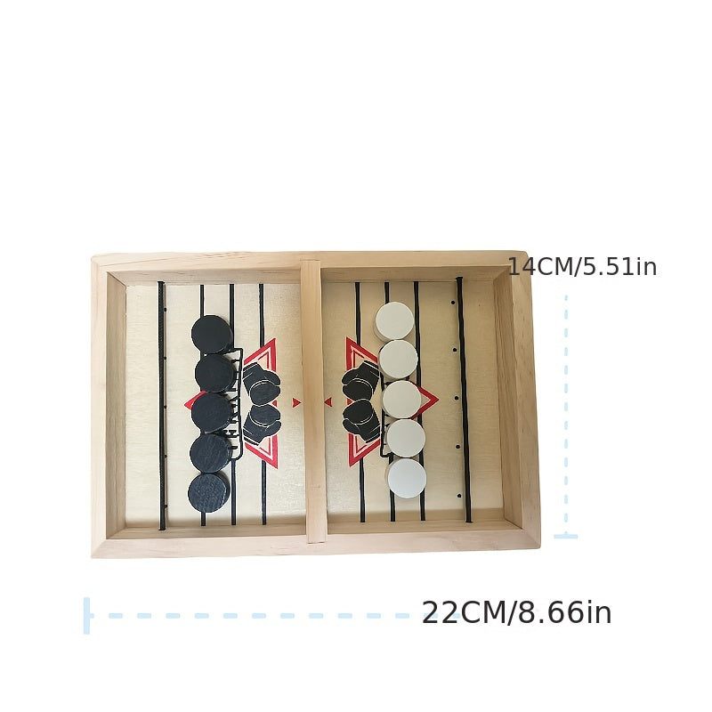 Wooden Chess Set for Kids Ages 3-6 Magnetic Checkers Educational Strategy Skill Development