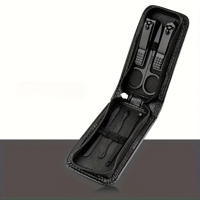 6pcs Stainless Steel Manicure Pedicure Set for Men Women and Elderly