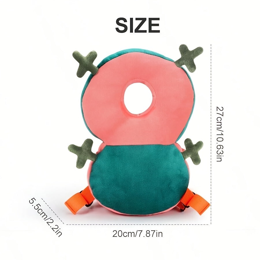 0.5-3 yoshdagi bolalar uchun itarilish va yurish uchun xavfsizlik kaskasi, kamar va o'yinchoqlar bilan