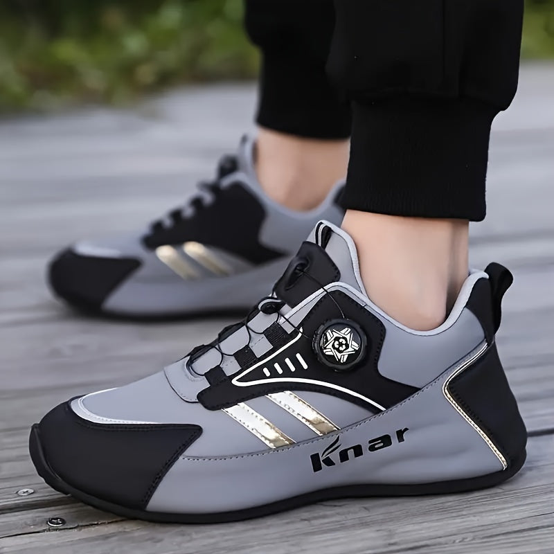 Men's Low Top Non-Slip Sneakers for Outdoor Training and Workouts Durable Casual Sports Shoes