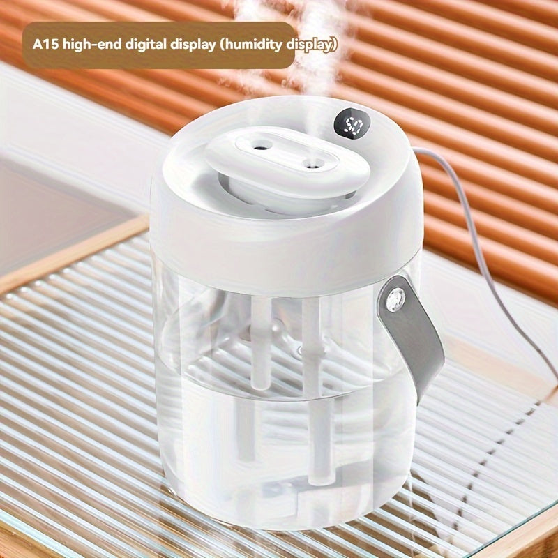 Quiet Soundwave 2L USB Humidifier with Night Light for Bedroom Nursery